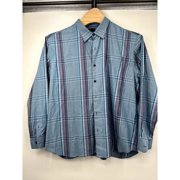 Tommy Bahama‎ Marcado Stripe Linen Long Sleeve Shirt size XXXL Silk Blend - Picture 3 of 13